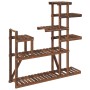 Blumenständer aus massivem Tannenholz, 110 x 25 x 111 cm von vidaXL, Topfständer - Ref: Foro24-362867, Preis: 49,20 €, Rabatt: %