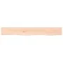 Estante de pared madera maciza de roble sin tratar 80x10x2 cm de vidaXL, Estantes y estanterías - Ref: Foro24-363536, Precio:...