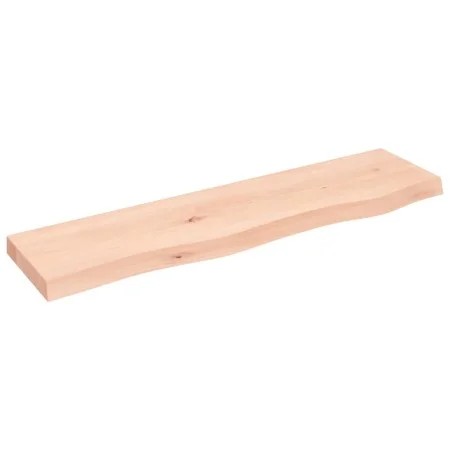 Wandregal massives Eichenholz unbehandelt 80x20x4 cm von vidaXL, Regale und Regale - Ref: Foro24-363540, Preis: 44,82 €, Raba...