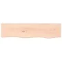 Wandregal massives Eichenholz unbehandelt 80x20x4 cm von vidaXL, Regale und Regale - Ref: Foro24-363540, Preis: 44,82 €, Raba...