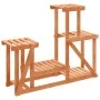 Solid spruce wood flower stand 90x25x73.5 cm by vidaXL, Pot stands - Ref: Foro24-362876, Price: 44,44 €, Discount: %
