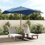 Sombrilla de jardín poste de madera azul azure 300x300x273 cm de vidaXL, Sombrillas - Ref: Foro24-363198, Precio: 87,13 €, De...
