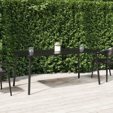Anthrazitgrauer Gartentisch aus Stahl 165x80x71 cm von vidaXL, Gartentische - Ref: Foro24-362740, Preis: 173,13 €, Rabatt: %