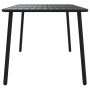 Anthrazitgrauer Gartentisch aus Stahl 165x80x71 cm von vidaXL, Gartentische - Ref: Foro24-362740, Preis: 173,13 €, Rabatt: %