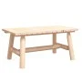 Mesa de centro de madera maciza de abeto 90x50x41 cm de vidaXL, Sofás modulares de exterior - Ref: Foro24-363353, Precio: 91,...