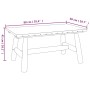 Couchtisch aus massivem Tannenholz 90x50x41 cm von vidaXL, Modulare Sofas für den Außenbereich - Ref: Foro24-363353, Preis: 9...