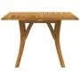 Mesa de jardín madera maciza de acacia 110x110x75 cm de vidaXL, Mesas de jardín - Ref: Foro24-363305, Precio: 190,14 €, Descu...