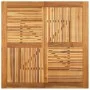 Mesa de jardín madera maciza de acacia 110x110x75 cm de vidaXL, Mesas de jardín - Ref: Foro24-363305, Precio: 190,14 €, Descu...
