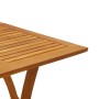 Solid acacia wood garden table 110x110x75 cm by vidaXL, Garden tables - Ref: Foro24-363305, Price: 193,61 €, Discount: %