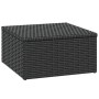 Gartenmöbel-Set aus schwarzem synthetischem Rattan von vidaXL, Gartensets - Ref: Foro24-362330, Preis: 366,32 €, Rabatt: %