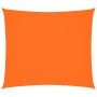 Toldo de vela rectangular tela oxford naranja 2x2,5 m