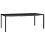 Gartentisch aus anthrazitgrauem Stahl 200x100x72 cm von vidaXL, Gartentische - Ref: Foro24-362747, Preis: 224,38 €, Rabatt: %