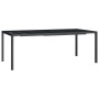 Mesa de jardín de acero gris antracita 200x100x72 cm de vidaXL, Mesas de jardín - Ref: Foro24-362747, Precio: 231,94 €, Descu...