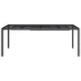 Gartentisch aus anthrazitgrauem Stahl 200x100x72 cm von vidaXL, Gartentische - Ref: Foro24-362747, Preis: 224,38 €, Rabatt: %
