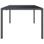 Mesa de jardín de acero gris antracita 200x100x72 cm de vidaXL, Mesas de jardín - Ref: Foro24-362747, Precio: 231,94 €, Descu...