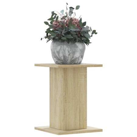 Soportes para plantas 2 uds madera roble Sonoma 30x30x40 cm en Soportes para macetas | Comprar online en Foro24