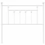 Kopfteil aus weißem Metall, 90 cm von vidaXL, Kopf- und Fußteile - Ref: Foro24-353614, Preis: 28,10 €, Rabatt: %