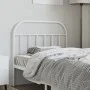 Cabecero de metal blanco 100 cm de vidaXL, Cabeceros y pies de cama - Ref: Foro24-353713, Precio: 23,33 €, Descuento: %