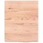 Wandregal aus hellbraun behandeltem Eichenholz, 40x50x(2-6) cm von vidaXL, Regale und Regale - Ref: Foro24-363634, Preis: 32,...