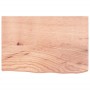 Light brown treated oak wood wall shelf 60x40x(2-4) cm by vidaXL, Shelves and shelves - Ref: Foro24-363648, Price: 64,71 €, D...