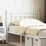 Kopfteil aus weißem Metall, 107 cm von vidaXL, Kopf- und Fußteile - Ref: Foro24-353616, Preis: 33,00 €, Rabatt: %
