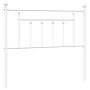 Kopfteil aus weißem Metall, 107 cm von vidaXL, Kopf- und Fußteile - Ref: Foro24-353616, Preis: 33,00 €, Rabatt: %