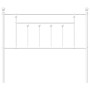 Kopfteil aus weißem Metall, 107 cm von vidaXL, Kopf- und Fußteile - Ref: Foro24-353616, Preis: 33,00 €, Rabatt: %