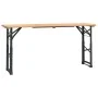 Stangen-Klapptisch aus massivem Tannenholz 170x50x75/105 cm von vidaXL, Gartentische - Ref: Foro24-363114, Preis: 147,89 €, R...