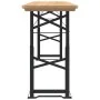 Folding bar table made of solid fir wood 170x50x75/105 cm by vidaXL, Garden tables - Ref: Foro24-363114, Price: 144,03 €, Dis...