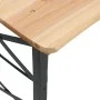 Folding bar table made of solid fir wood 170x50x75/105 cm by vidaXL, Garden tables - Ref: Foro24-363114, Price: 144,03 €, Dis...
