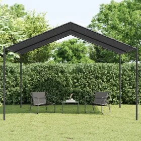 Stahlzelt und anthrazitgrauer Stoff 4x4 m von vidaXL, Zelte und Pavillons - Ref: Foro24-362453, Preis: 248,09 €, Rabatt: %