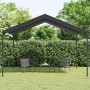 Steel tent and anthracite gray fabric 4x4 m by vidaXL, Tents and gazebos - Ref: Foro24-362453, Price: 252,84 €, Discount: %