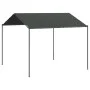 Steel tent and anthracite gray fabric 4x4 m by vidaXL, Tents and gazebos - Ref: Foro24-362453, Price: 248,09 €, Discount: %