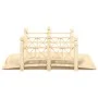 Garden bridge with fir wood railings 150x67x56cm by vidaXL, garden bridges - Ref: Foro24-363359, Price: 191,23 €, Discount: %
