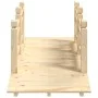 Garden bridge with fir wood railings 150x67x56cm by vidaXL, garden bridges - Ref: Foro24-363359, Price: 191,23 €, Discount: %