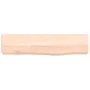 Solid untreated oak wood wall shelf 40x10x6 cm by vidaXL, Shelves and shelves - Ref: Foro24-363502, Price: 19,60 €, Discount: %