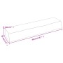 Solid untreated oak wood wall shelf 40x10x6 cm by vidaXL, Shelves and shelves - Ref: Foro24-363502, Price: 19,95 €, Discount: %