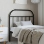 Kopfteil aus schwarzem Metall, 90 cm von vidaXL, Kopf- und Fußteile - Ref: Foro24-353663, Preis: 31,24 €, Rabatt: %