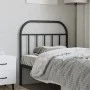 Kopfteil aus schwarzem Metall, 90 cm von vidaXL, Kopf- und Fußteile - Ref: Foro24-353663, Preis: 30,67 €, Rabatt: %