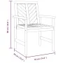 Juego de muebles de jardín 3 piezas madera maciza acacia de vidaXL, Conjuntos de jardín - Ref: Foro24-362230, Precio: 209,96 ...