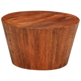 Solid rough mango wood coffee table Ø 52x30 cm by vidaXL, Coffee table - Ref: Foro24-353728, Price: 127,07 €, Discount: %