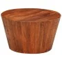 Solid rough mango wood coffee table Ø 52x30 cm by vidaXL, Coffee table - Ref: Foro24-353728, Price: 127,07 €, Discount: %