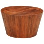 Solid rough mango wood coffee table Ø 52x30 cm by vidaXL, Coffee table - Ref: Foro24-353728, Price: 128,84 €, Discount: %