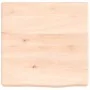 Untreated solid oak wood wall shelf 40x40x(2-6) cm by vidaXL, Shelves and shelves - Ref: Foro24-363511, Price: 39,45 €, Disco...