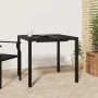 Anthrazitgrauer Gartentisch aus Stahl 80x80x72 cm von vidaXL, Gartentische - Ref: Foro24-362743, Preis: 93,84 €, Rabatt: %