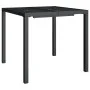 Anthracite gray steel garden table 80x80x72 cm by vidaXL, Garden tables - Ref: Foro24-362743, Price: 93,84 €, Discount: %