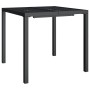 Anthrazitgrauer Gartentisch aus Stahl 80x80x72 cm von vidaXL, Gartentische - Ref: Foro24-362743, Preis: 94,90 €, Rabatt: %