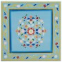Hand painted solid turquoise mango wood coffee table by vidaXL, Coffee table - Ref: Foro24-353761, Price: 70,39 €, Discount: %