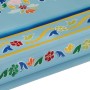 Hand painted solid turquoise mango wood coffee table by vidaXL, Coffee table - Ref: Foro24-353761, Price: 70,39 €, Discount: %