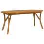 Gartentisch aus massivem Akazienholz, 200 x 90 x 75 cm von vidaXL, Gartentische - Ref: Foro24-363307, Preis: 243,40 €, Rabatt: %